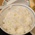 讃岐麺処 か川 - ご飯