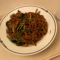 中国飯店 三田店 - 上海風焼きそば。