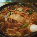 中華酒膳 幸龍 - （2013/2月）「肉野菜入り黒酢ソバ」