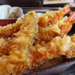 ふくいち　本店 - 特上大海老天丼