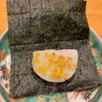 小判寿司 - 【帆立とからすみ】◎2022/5