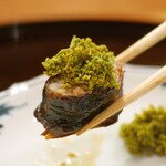 馳走 筏や - 岡山産天然青鰻と花山椒