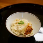 馳走 筏や - 土鍋で炊いた竹の子ごはん