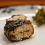 馳走 筏や - 岡山産天然青鰻と花山椒