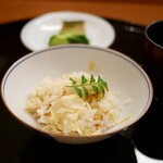 馳走 筏や - 土鍋で炊いた竹の子ごはん