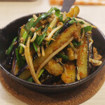 トンテキ食堂8 - 茄子のピリ辛味噌炒め(700円)