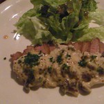 麦酔亭 - ハンガリー合鴨のローストきのこマスタードクリームソース(800円)