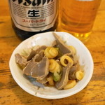 馬力 - 2013.2 馬力漬（199円）砂肝とネギの漬物