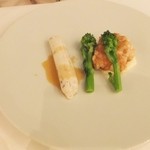 レストラン タテル ヨシノ - 前菜　白子のデュエット　トリュフの香り