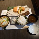 とんかつ食房 厚○ - 厚切りロース定食