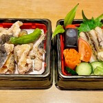 寿し柳 - ウツボの天ぷらとタタキ❗️