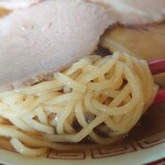 松屋製麺所 - 細麺アップ