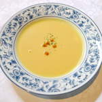 合掌レストラン 大藏 - 基本に忠実なコーンポタージュ