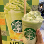 スターバックスコーヒー - The メロン of メロン フラペチーノ　¥678