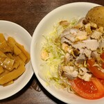 バーミヤン - メンマ&サラダ