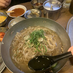 ホルモン青木 - 冷麺スープリフト