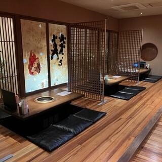 個室から大部屋までご用意！ゆっくりとお食事をお楽しみください