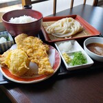 Grated chicken tempura set meal (weekdays only)