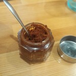 らーめん もんつきかかか - 辛子味噌