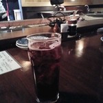 蔵の庄 - ぷどうサワー？