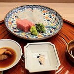 馬車道 大かわ - 鯛と本鮪