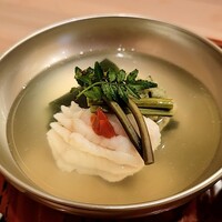 馬車道 大かわ - アイナメと蓬真丈