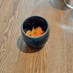 sio - お箸でいただいた一品。演出にらしさがありますね