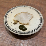 田久鮓 - 鮑の肝ソース