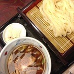 そば処 鶴寿庵 - 鴨せいろうどん