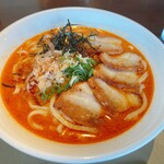 十兵衛 - 【ピリ担麺　温　1050円】