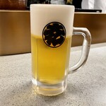 Sapporo draft beer