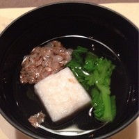 加賀屋 名古屋店 - えびしんじょうのお吸い物
