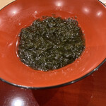 勢麟 - 御前崎の岩海苔入り真鯛塩汁