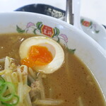 餃子の王将 - 味玉1/2