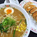 餃子の王将 - 味噌ラーメン＆餃子