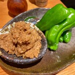 よしだや - 肉味噌ピーマン