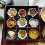 Shokudou Inaho - がっこ懐石1,650円のがったのお料理