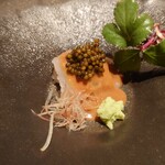 鈴田式 - 虎魚の肝醤油