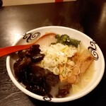 Ramen Ie Yasu - 塩らーめん 500円(+きくらげ 50円)