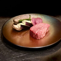 名駅 鉄板焼き 森本Ｘ Premium - ランチコース 黒毛和牛ヒレに変更