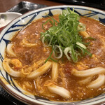 Marugame Seimen - トマたまカレーうどん ネギトッピング