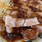 ぽぽぽ食堂 - ポークステーキ