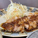 ぽぽぽ食堂 - ポークステーキ