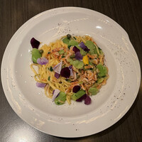 GARB Tokyo - 2022.06.03（金)    桜海老と空豆、イタリアンパセリのアーリオ・オーリオタリオリーニ　1850円（税込）