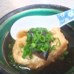 霞 - 揚げたて熱々の揚げ出し豆腐