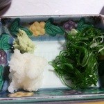ひろ作 - 蕎麦の薬味