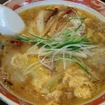 いせのじょう - 辛口白菜ラーメン６００円＋たまごとじ５０円