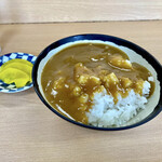 かまだ屋 - ライス100円とカレー40円