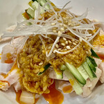 かつぎや - 全て細切りで甘辛いタレが印象的です　繊細な味わいです