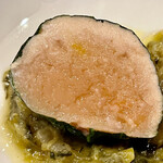 f - 表面だけ火を通して中は半生に見えますがちゃんと温度は上がっていて香りが抜群　もう最高です